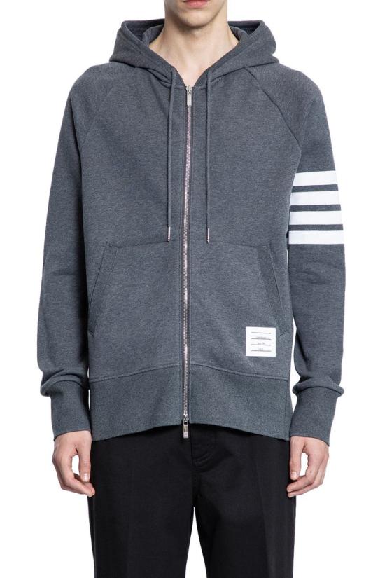 25FW 톰브라운 집업 니트 MJT022H00535 025 GREY