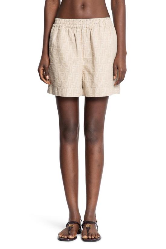 25FW 펜디 숏팬츠 FLP870ASMF F1SAZ Beige