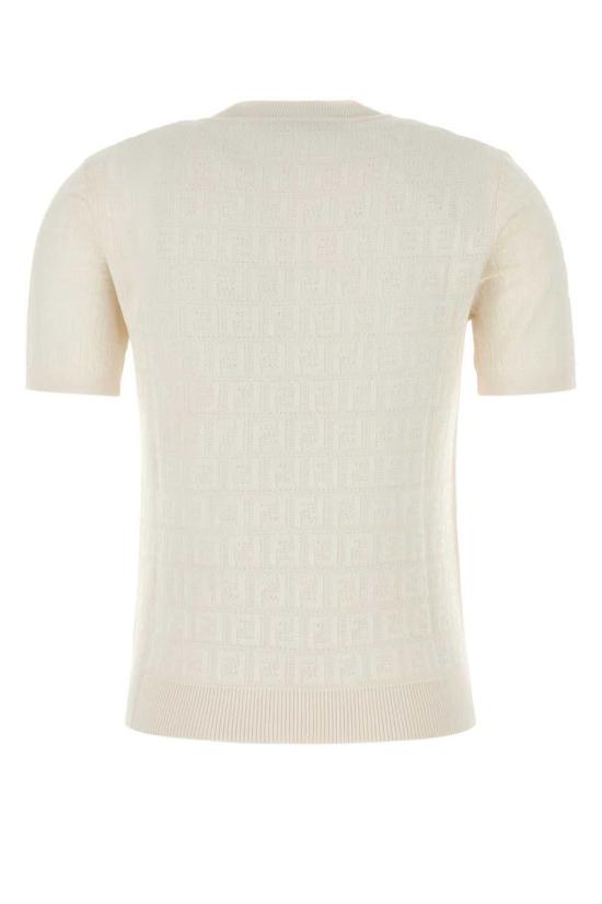 25SS 펜디 반팔 티셔츠 FZXD57AUZR F0ZNM WHITE - FENDI