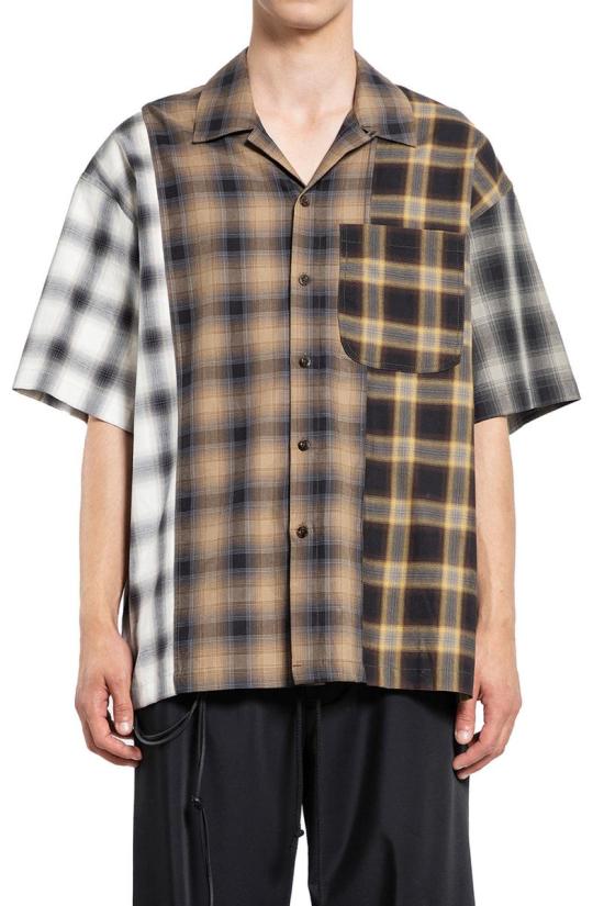 25SS 송포더뮤트 반팔 셔츠 251MSH071 OMBRMLT MULTICOLOR