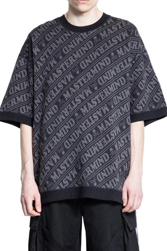 25SS 마스터마인드 반팔 티셔츠 MW25S14TS020020 BLACKBASE Black