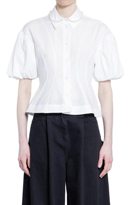 25SS 시몬로샤 셔츠 5316B1025 WHITE