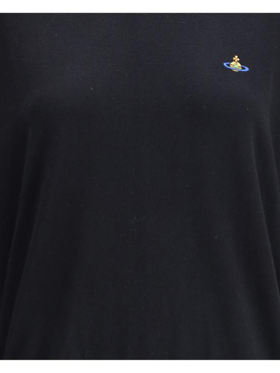 25FW 비비안웨스트우드 스웨터 27010012Y001V N401 BLACK - VIVIENNE WESTWOOD