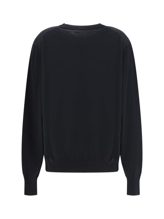 25FW 비비안웨스트우드 스웨터 27010012Y001V N401 BLACK - VIVIENNE WESTWOOD