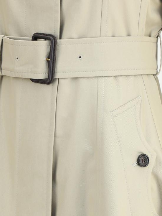 25FW 버버리 ELLINGHAM 엘링엄 핏앤플레어 롱 트렌치 코트 8115037 C2247 BEIGE - BURBERRY