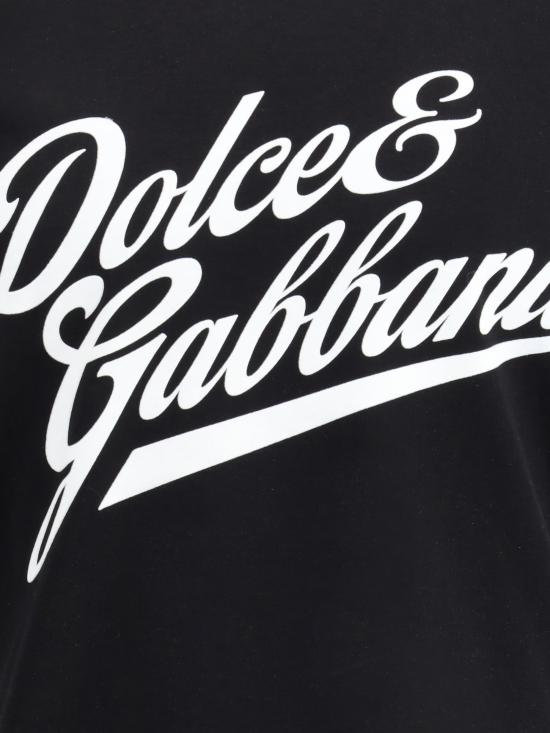 25FW 돌체앤가바나 반팔 티셔츠 G8PV1TG7PGC N0000 BLACK - DOLCE & GABBANA