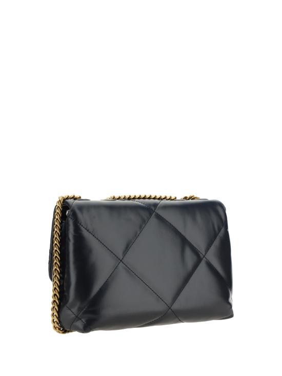 26FW 토리버치 스몰 키라 다이아몬드 퀼트 컨버터블 숄더백 154706 001 BLACK - TORY BURCH