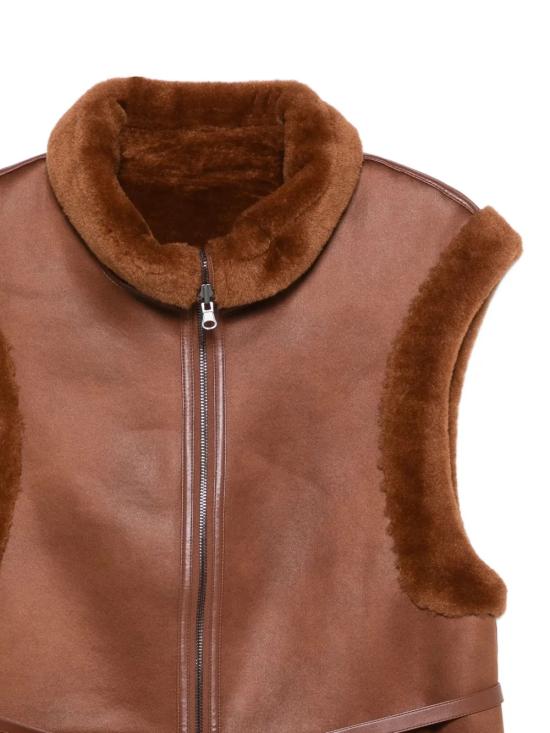 25FW 어반코드 베스트 BJ20015TOFFEE Brown - URBANCODE
