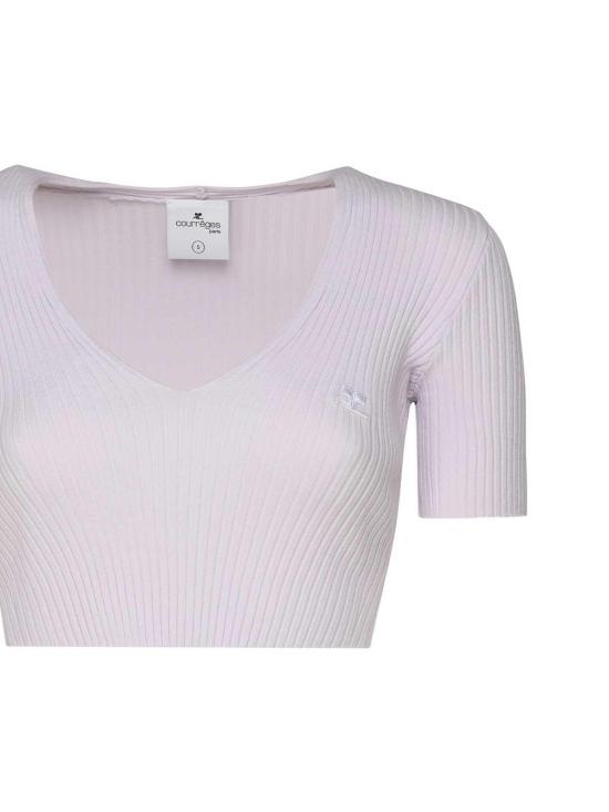  쿠레쥬 반팔 티셔츠 224MPU164FI00010077 Grey - COURREGES