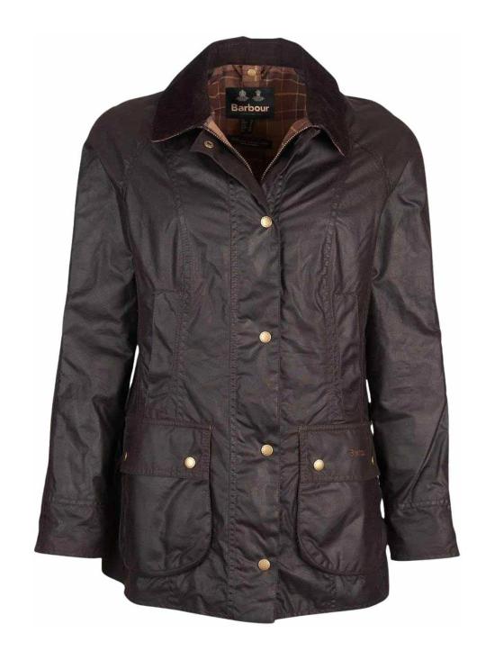 26FW 바버 비드넬 왁스 재킷 LWX0667RU52 DARK BROWN