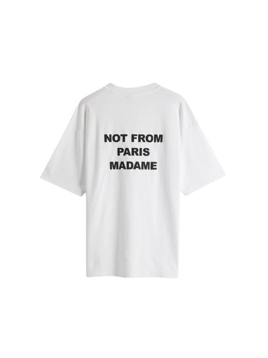 26SS 드롤드무슈 반팔 티셔츠 PERMTS203CO002OPWOPW Beige - DROLE DE MONSIEUR