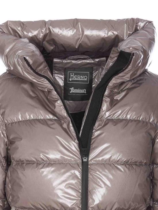 25FW 에르노 숏패딩 PI00373DL12345Z9436 Grey - HERNO