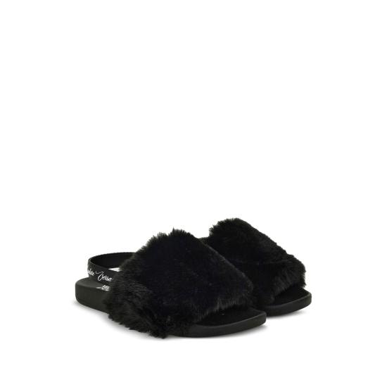 25FW 베르사체 뮬/슬리퍼 79VA3SQ6 ZS359 899 BLACK - VERSACE