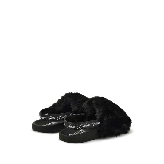 25FW 베르사체 뮬/슬리퍼 79VA3SQ6 ZS359 899 BLACK - VERSACE