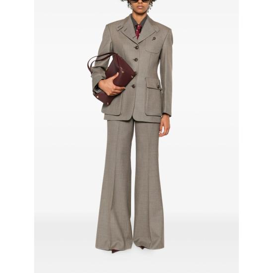 25FW 씨페러 플레어 팬츠 SWP0054 TWF0095 8050 BROWN - THE SEAFARER