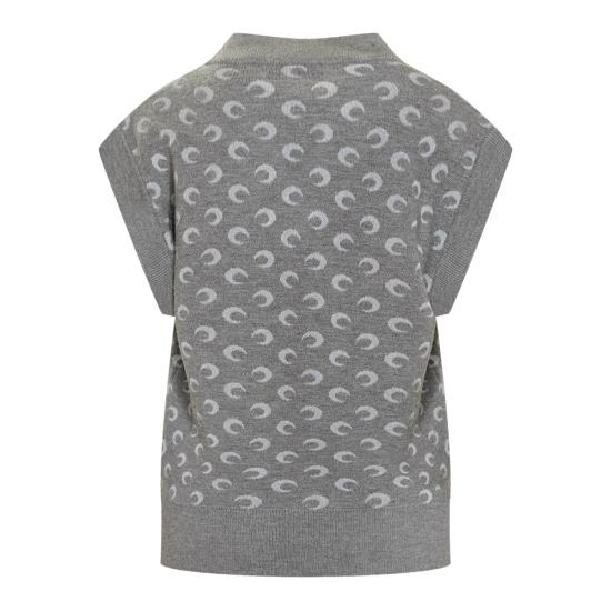 25FW 마린세르 민소매 티셔츠 UTK004A CKNI0530 GR60 GREY - MARINE SERRE