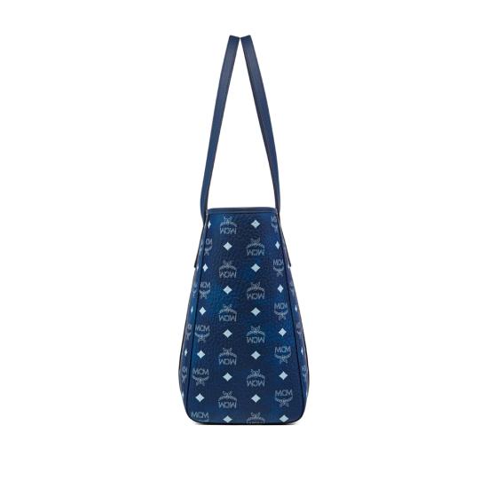 25FW 엠시엠 토트백 MWPFAMT07 1F BLUE - MCM
