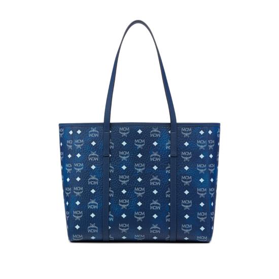 25FW 엠시엠 토트백 MWPFAMT07 1F BLUE - MCM