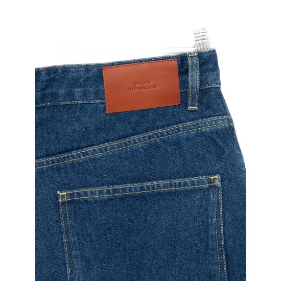 25FW 스튜디오 니콜슨 데님 팬츠 SNM 1023 PAOLO INDIG BLUE - STUDIO NICHOLSON