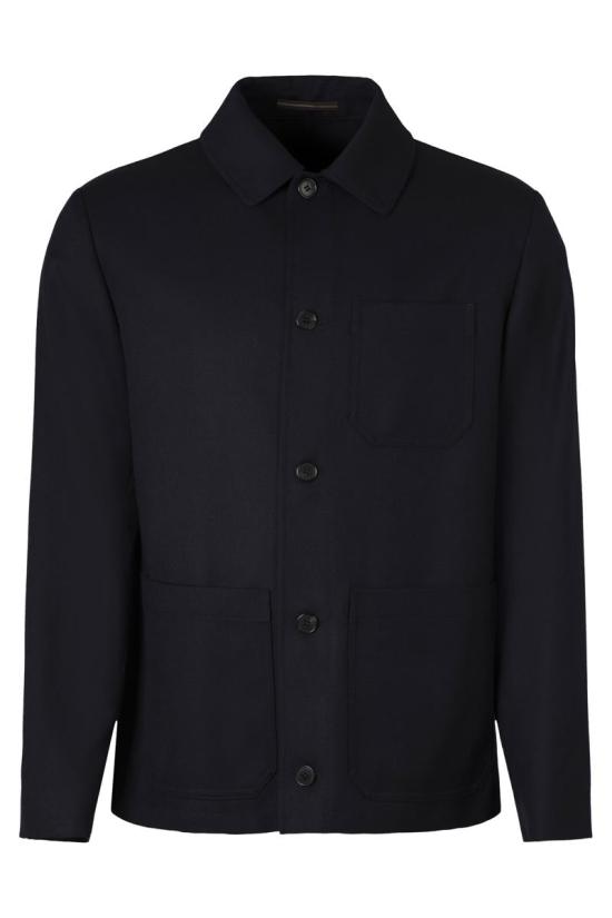 25FW 슬로웨어 긴팔 셔츠 63I6231161A 820 BLUE