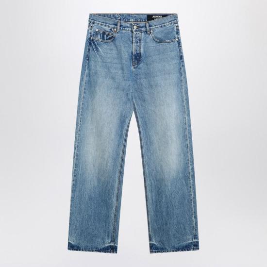 25FW 자크뮈스 데님 팬츠 25HPAM00028AD00038 R JACQM 33C BLUE