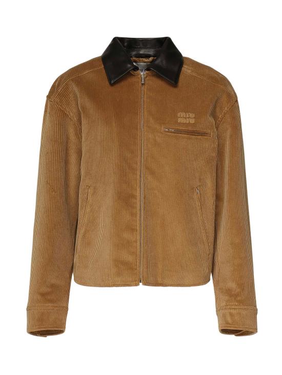 25FW 미우미우 수트 자켓 ML1336 1795F0346 Brown