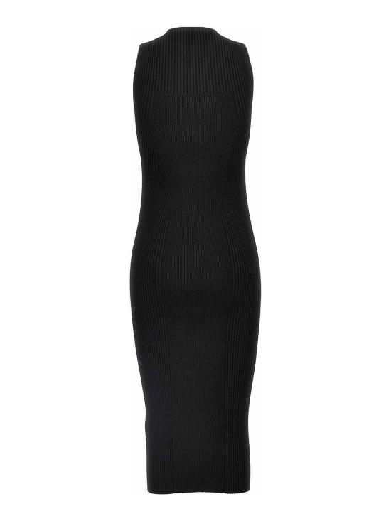 25FW 알렉산더 맥퀸 롱 원피스 798352Q1BAQ1000 Black - ALEXANDER MCQUEEN