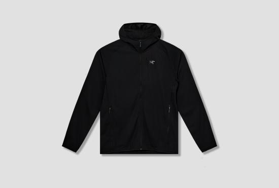 25FW 아크테릭스 긴팔 티셔츠 델타 후디 남성용 X000010551 블랙