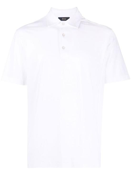 25SS 에르노 폴로 티셔츠 JPL00115U 52005 096 1000 WHITE