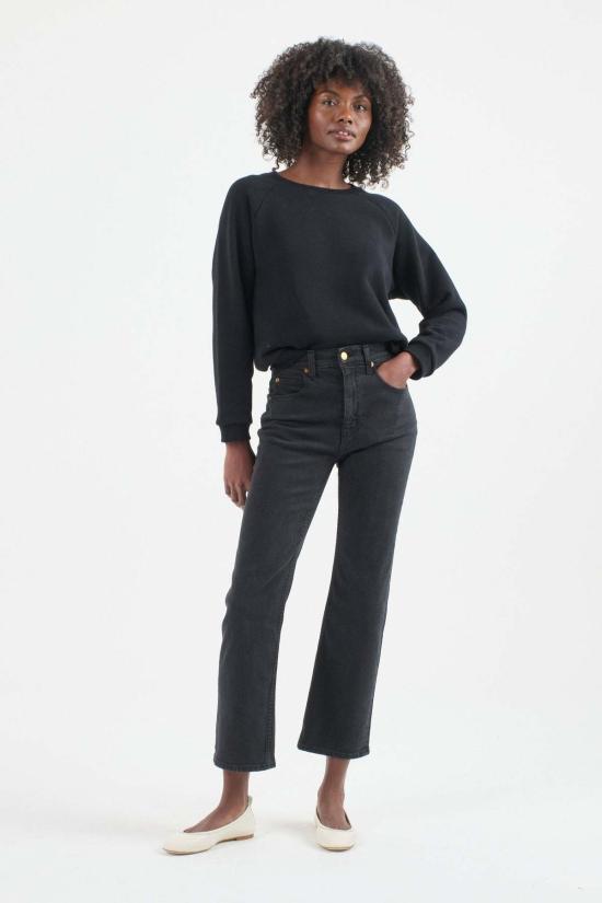  제이미 할러 데님 원피스 케니키 진 워시드 블랙 - JAMIE HALLER