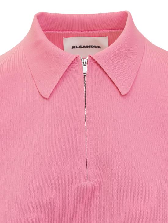 질샌더 폴로 티셔츠 J02GC0114J19155 956 ELECTRIC PINK - JIL SANDER