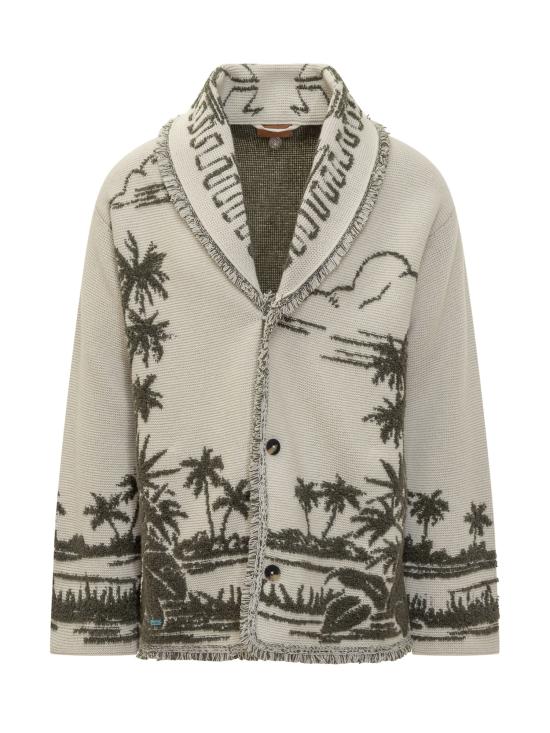 25FW 알라누이 가디건 LMHB039E25KNI002 0F56 IVORY OLIVE