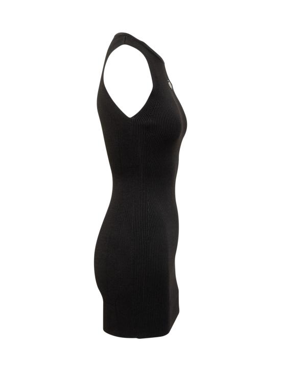 25FW 디젤 숏 원피스 A174490DLAX 9XX DEEP BLACK - DIESEL