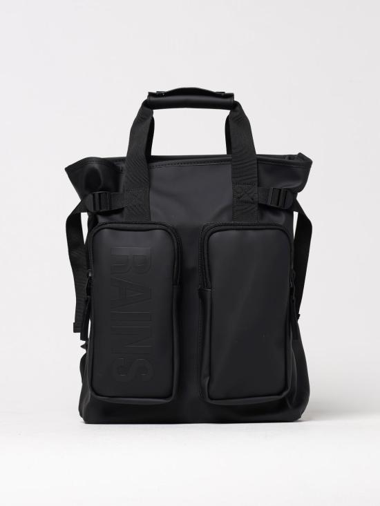 25FW 레인스 백팩 14240 01 Black