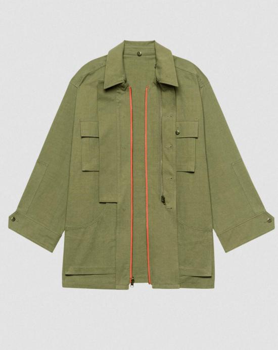  더 그레이트 롱패딩 . 퀼팅 라이너 파카 - THE GREAT