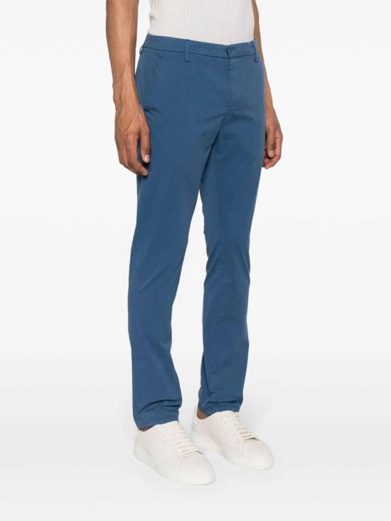  돈답 스트레이트 팬츠 UP235GSE046UPTDDU860C Blue - DONDUP