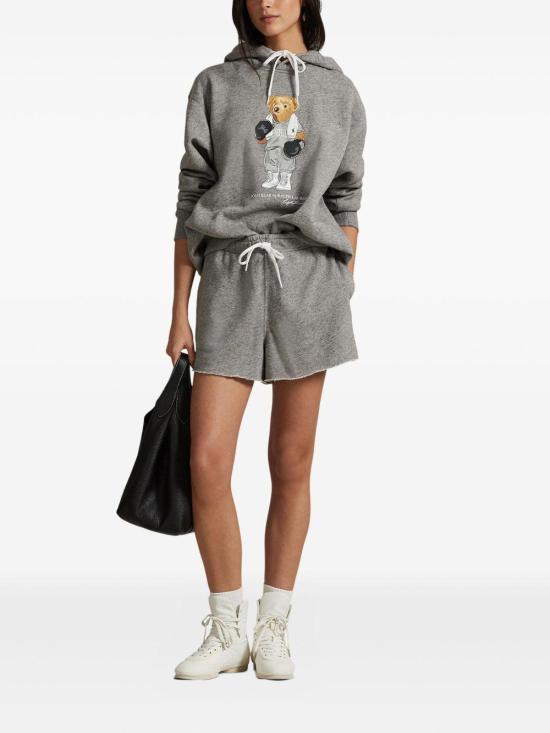 25FW 폴로 랄프로렌 릴렉스드 핏 폴로 베어 후드 티셔츠 211971713001 DARK VINTAGE HEATHER GREY - POLO RALPH LAUREN