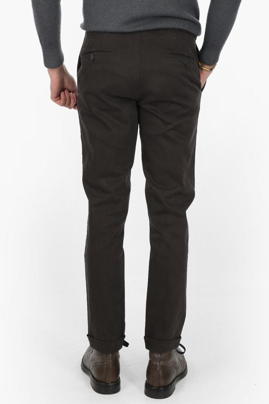  꼬르넬리아니 치노 팬츠 844EV4 9820198 030 Brown - CORNELIANI