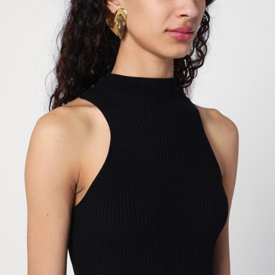 25SS 로베르토 콜리나 민소매 티셔츠 B08214B08 Black - ROBERTO COLLINA