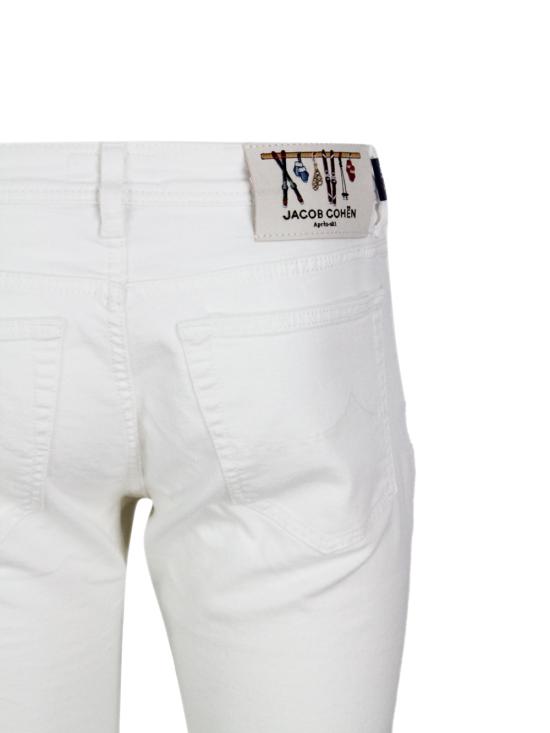 25FW 야콥코헨 스트레이트 팬츠 JUR QR004055S3848 W00D White - JACOB COHËN