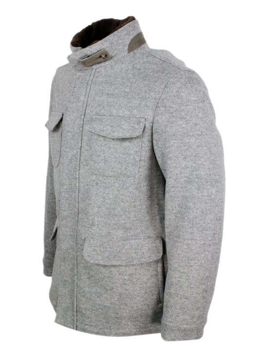 25FW 발바 수트 자켓 DUVET51200 72 Grey - BARBA