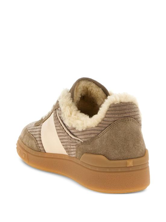 25FW 발렌티노 가라바니 레이스업 로우탑 스니커즈 7W2S0IL9AJI DHT Brown - VALENTINO GARAVANI