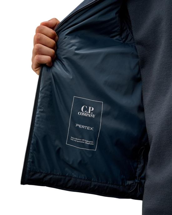 25FW 씨피 컴퍼니 베스트 19CLVE008A110400A 871 ORION BLUE - C.P. COMPANY