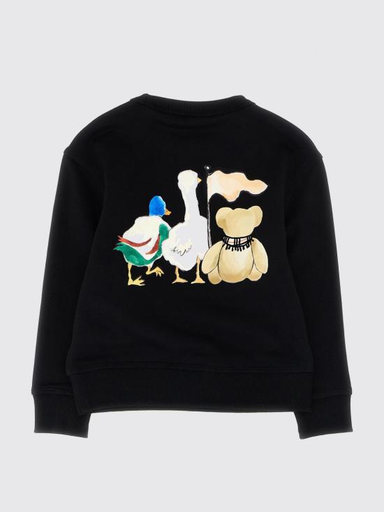 25FW [키즈] 버버리 풀오버 8108574 Black - BURBERRY