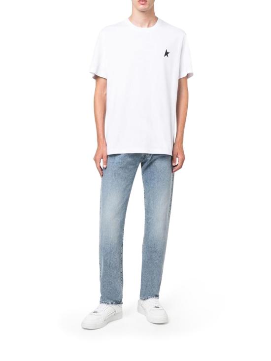 26SS 골든구스 반팔 티셔츠 GMP01220P00059310364 White - GOLDEN GOOSE