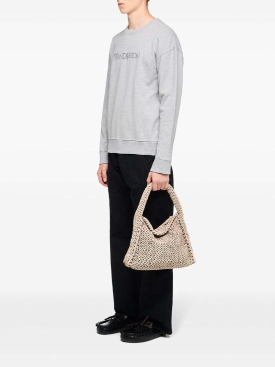  JW앤더슨 긴팔 티셔츠 JW0215PG1632907 Grey - JW ANDERSON