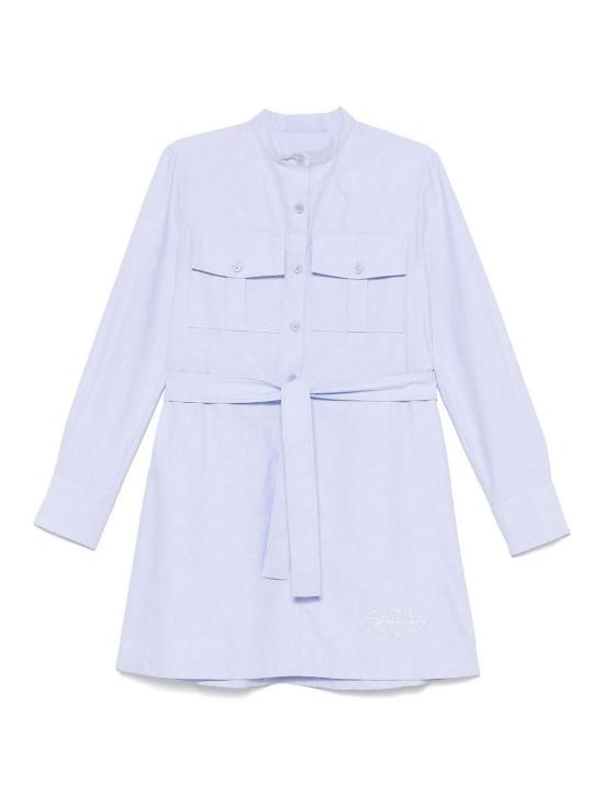  지방시 미디 스커트 BW22AYG1ZE453 Blue