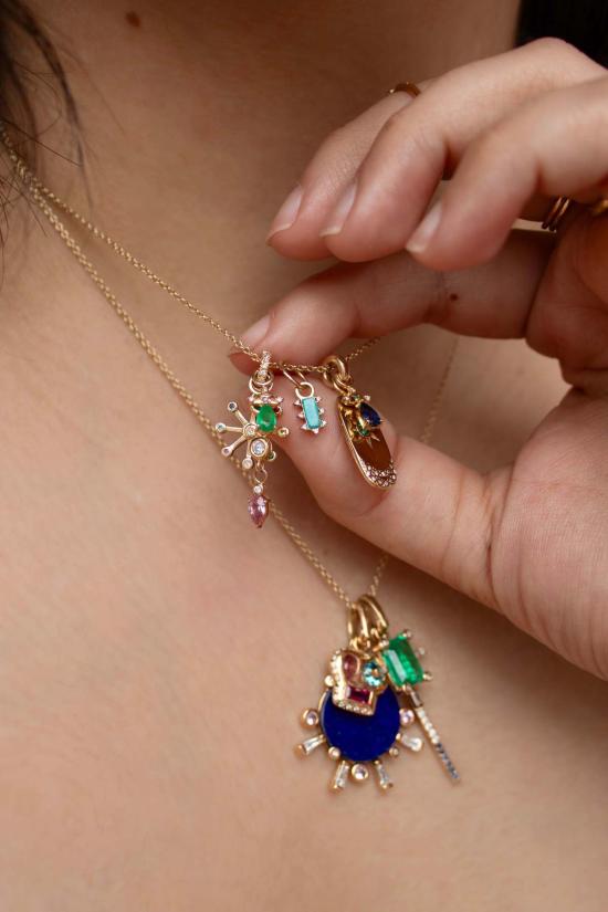  스코샤 팔찌 다이아몬드 인핸서 챠밍 - SCOSHA