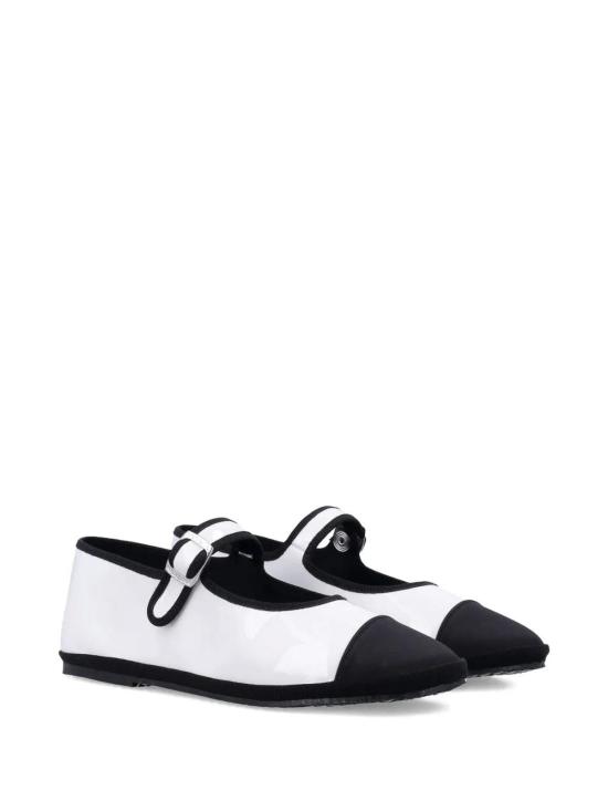 26SS 드로게리아 크리벨리니 플랫 슈즈 QUJJSUOOCMXBICOLOR Black - DROGHERIA CRIVELLINI