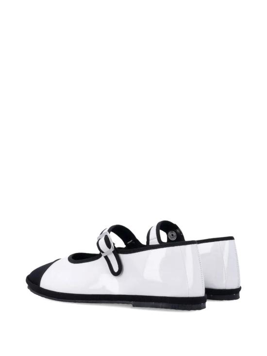 26SS 드로게리아 크리벨리니 플랫 슈즈 QUJJSUOOCMXBICOLOR Black - DROGHERIA CRIVELLINI